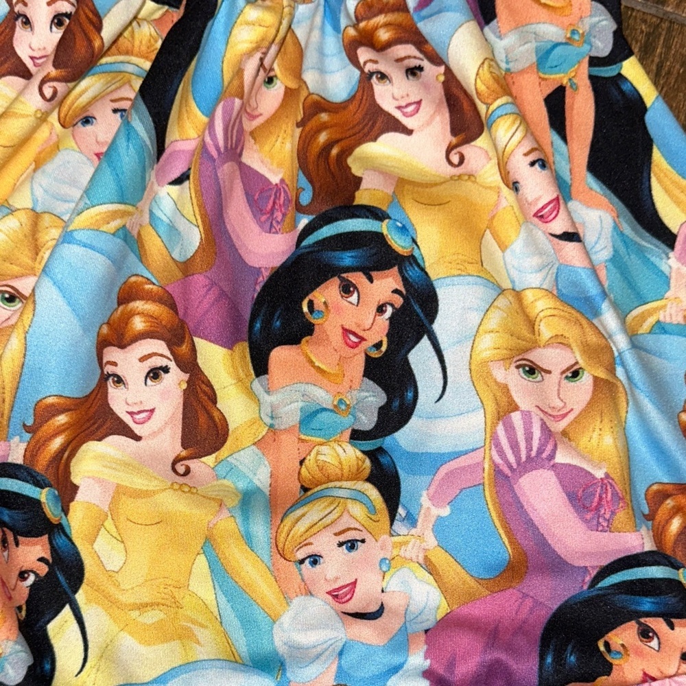 Disney Princess Boutique Dress Girls 3T Cinderella Belle Jasmine Rapunzel - Picture 4 of 4